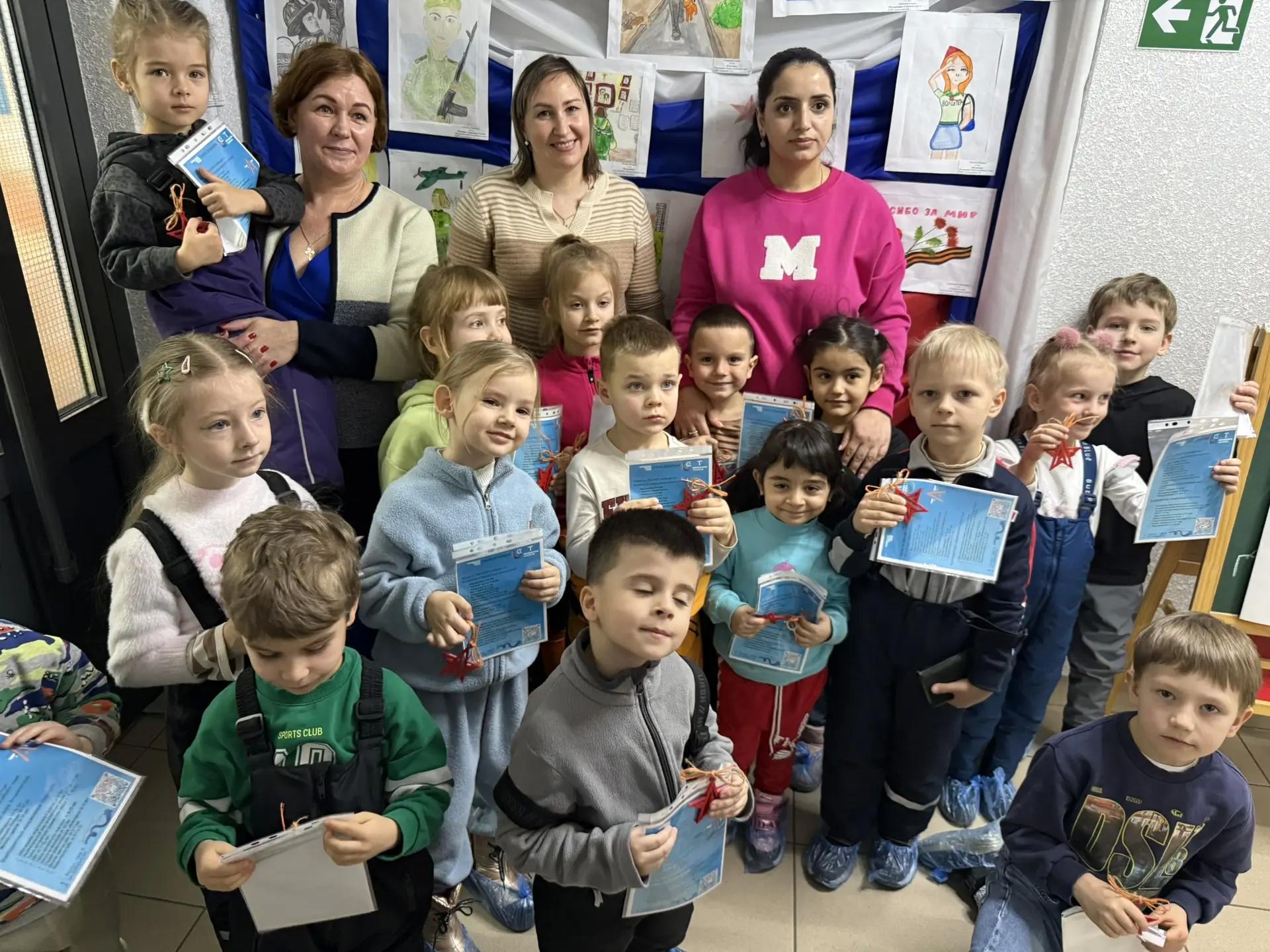 Воспитание юных патриотов: экскурсия дошколят в УМЦ «Авангард»