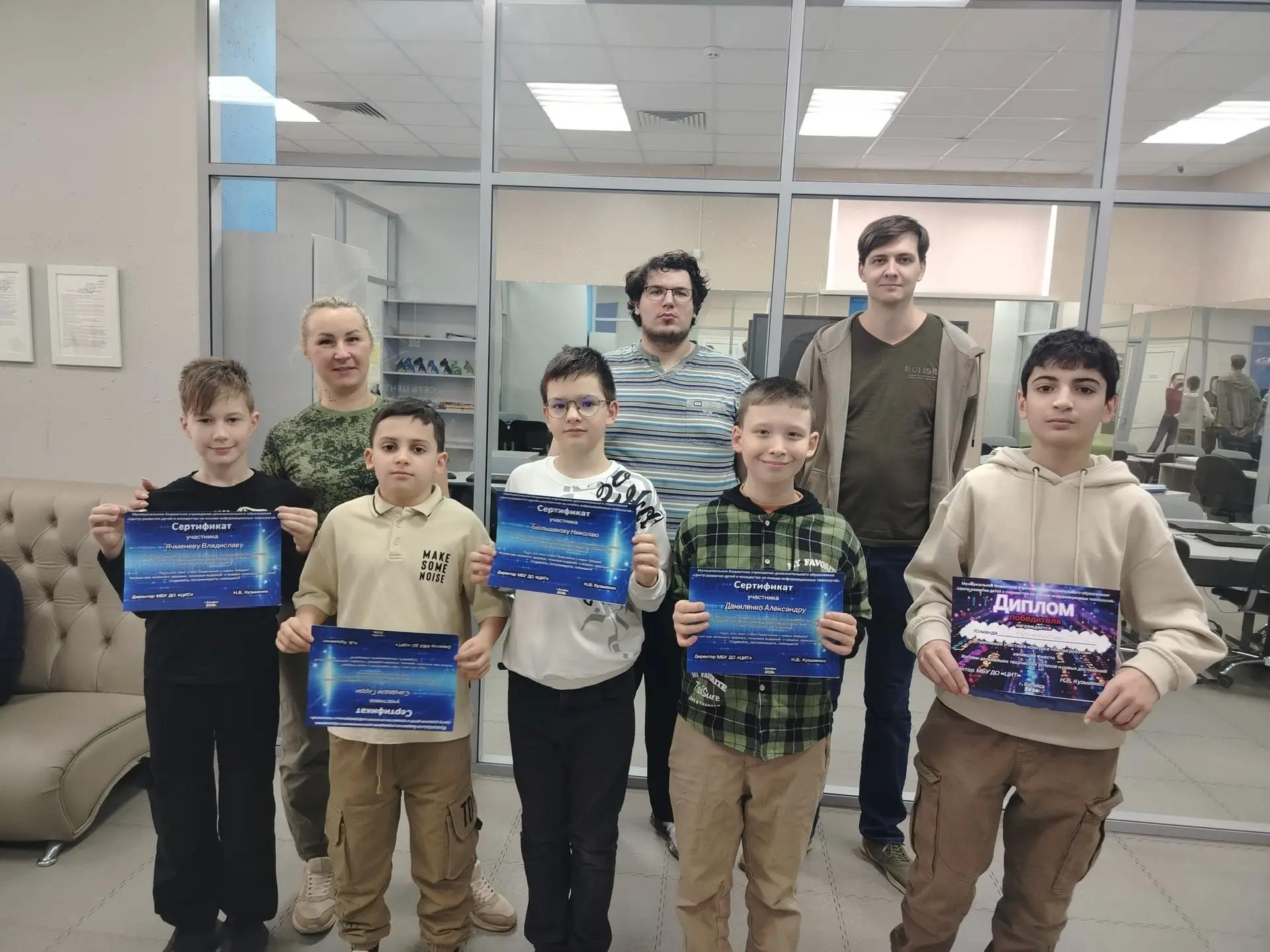 Сегодня у нас в центре прошла Битва роботов