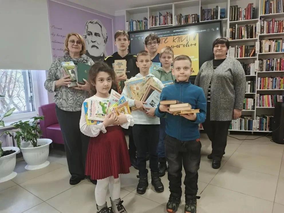 Какое красивое завершение праздника — Международного дня книгодарения.